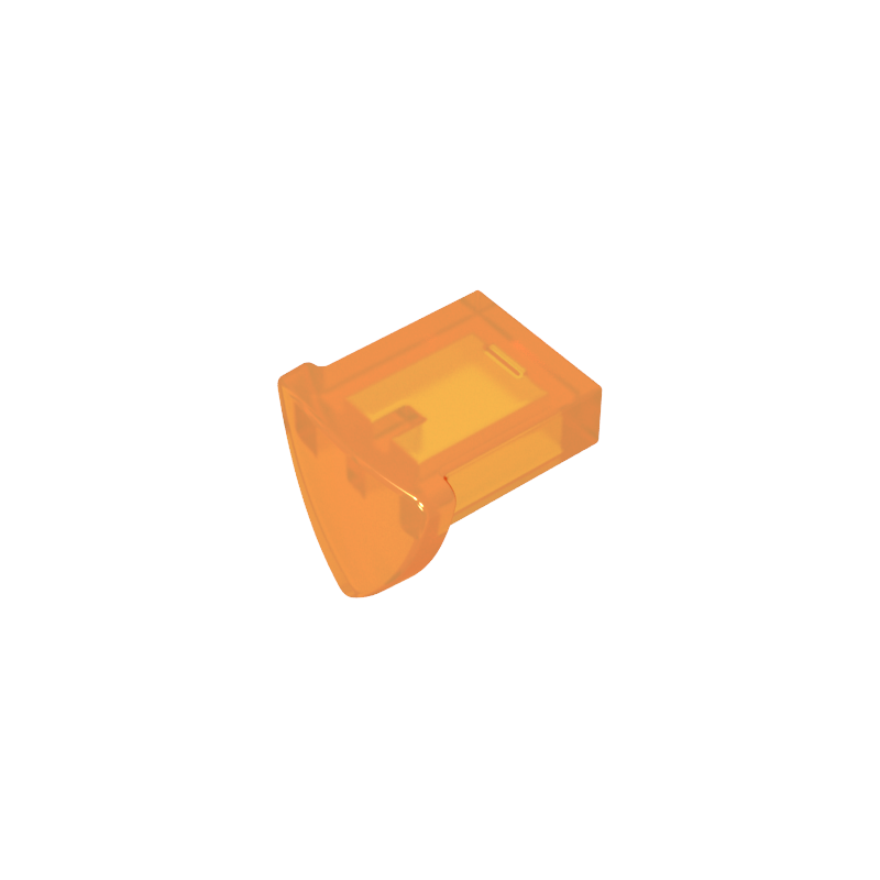 35463 | Tile, Modified 1 x 1 with Tooth / Ear Vertical, Triangular