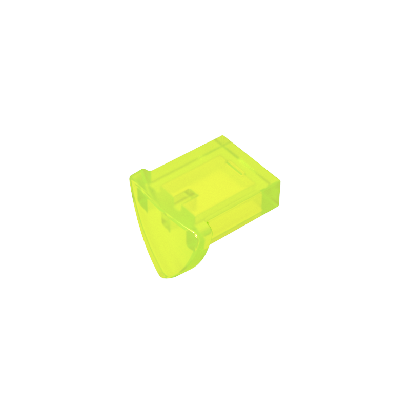 35463 | Tile, Modified 1 x 1 with Tooth / Ear Vertical, Triangular