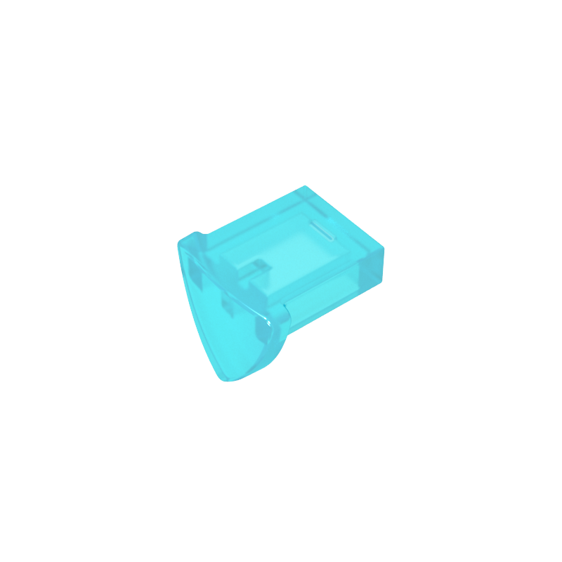35463 | Tile, Modified 1 x 1 with Tooth / Ear Vertical, Triangular