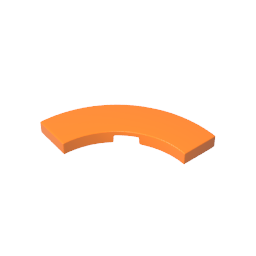 79393 | Tile, Round Corner 3 x 3 Macaroni