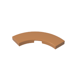 79393 | Tile, Round Corner 3 x 3 Macaroni