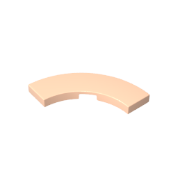 79393 | Tile, Round Corner 3 x 3 Macaroni