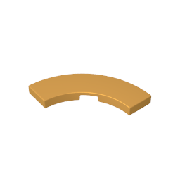 79393 | Tile, Round Corner 3 x 3 Macaroni