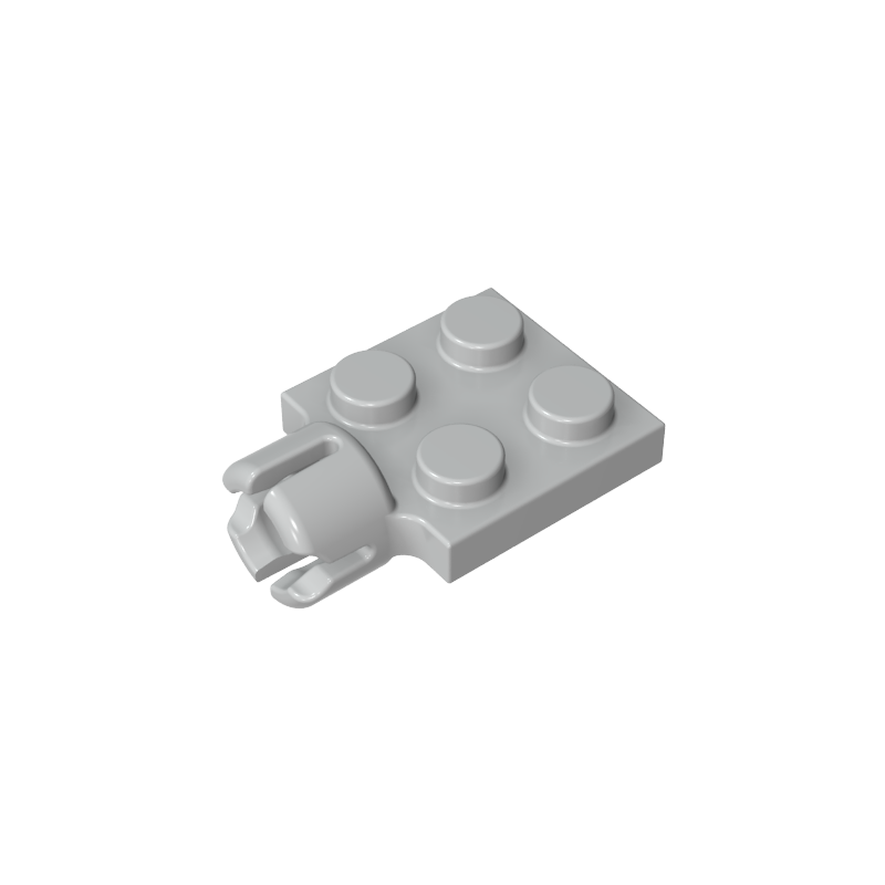 3730 | Plate, Modified 2 x 2 with Tow Ball Socket, Short, 4 Slots