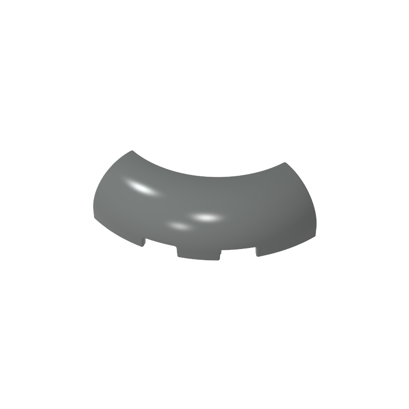 65617 | Brick, Round Corner 3 x 3 without Studs