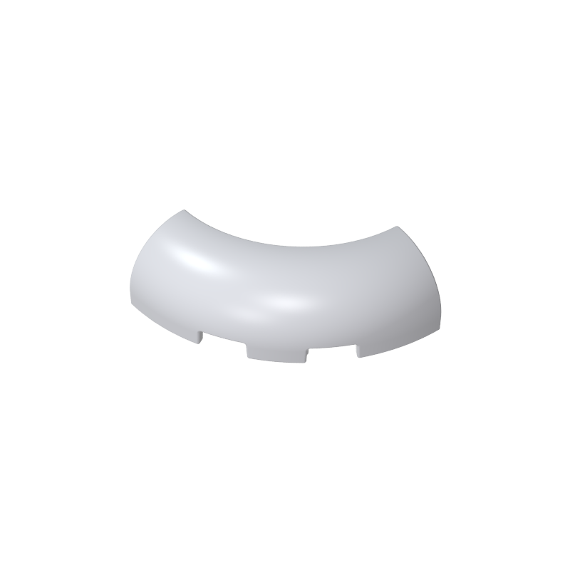 65617 | Brick, Round Corner 3 x 3 without Studs