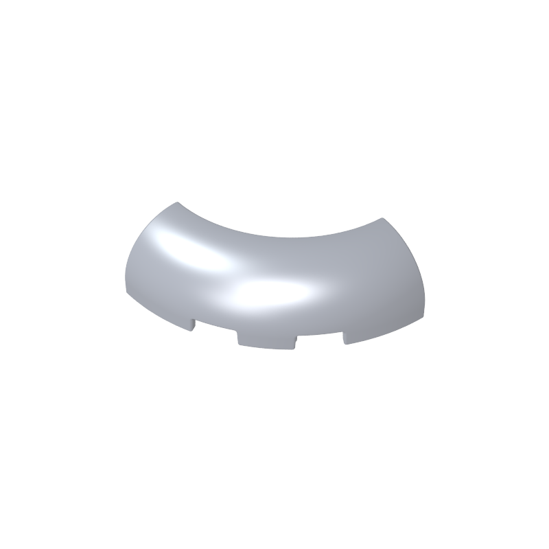 65617 | Brick, Round Corner 3 x 3 without Studs