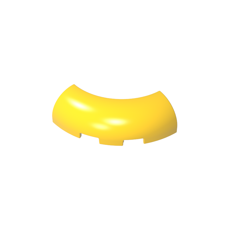 65617 | Brick, Round Corner 3 x 3 without Studs