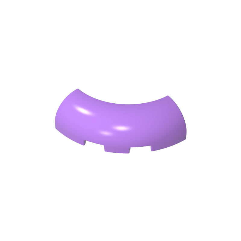 65617 | Brick, Round Corner 3 x 3 without Studs