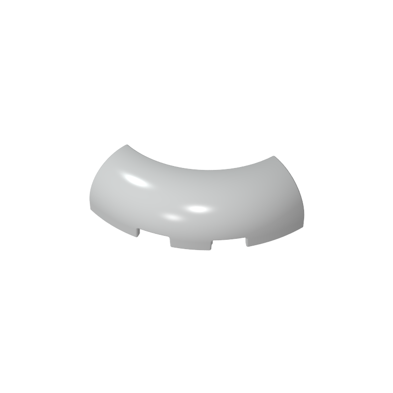 65617 | Brick, Round Corner 3 x 3 without Studs