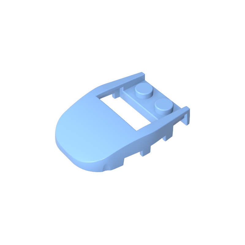 50948 | Wedge 4 x 3 Cut Back with Cutout, 2 Studs