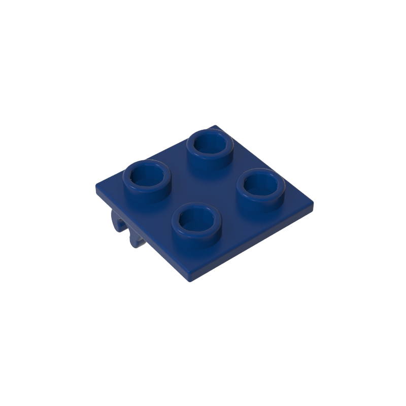 2415 | Plate, Modified 2 x 2 Thin with Plane Single Wheel Holder