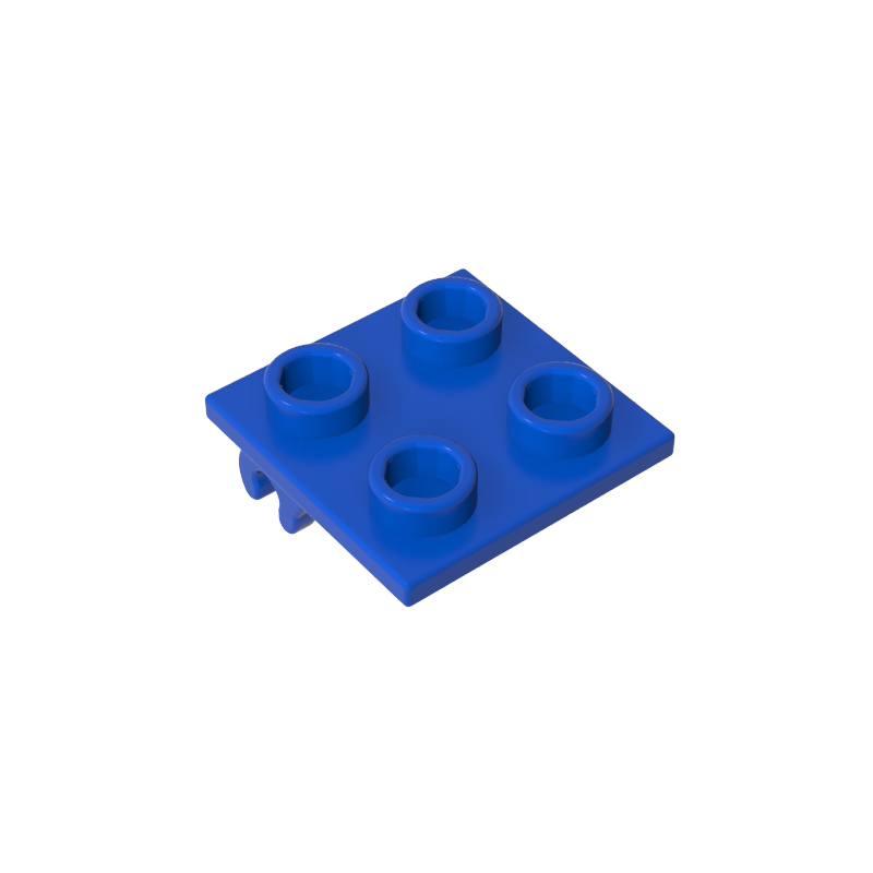 2415 | Plate, Modified 2 x 2 Thin with Plane Single Wheel Holder