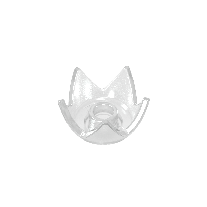 39262 | Headgear Crown Eggshell with 5 Points and Center Stud