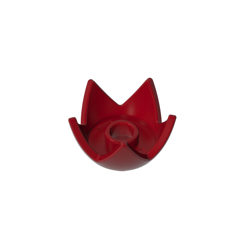 39262 | Headgear Crown Eggshell with 5 Points and Center Stud