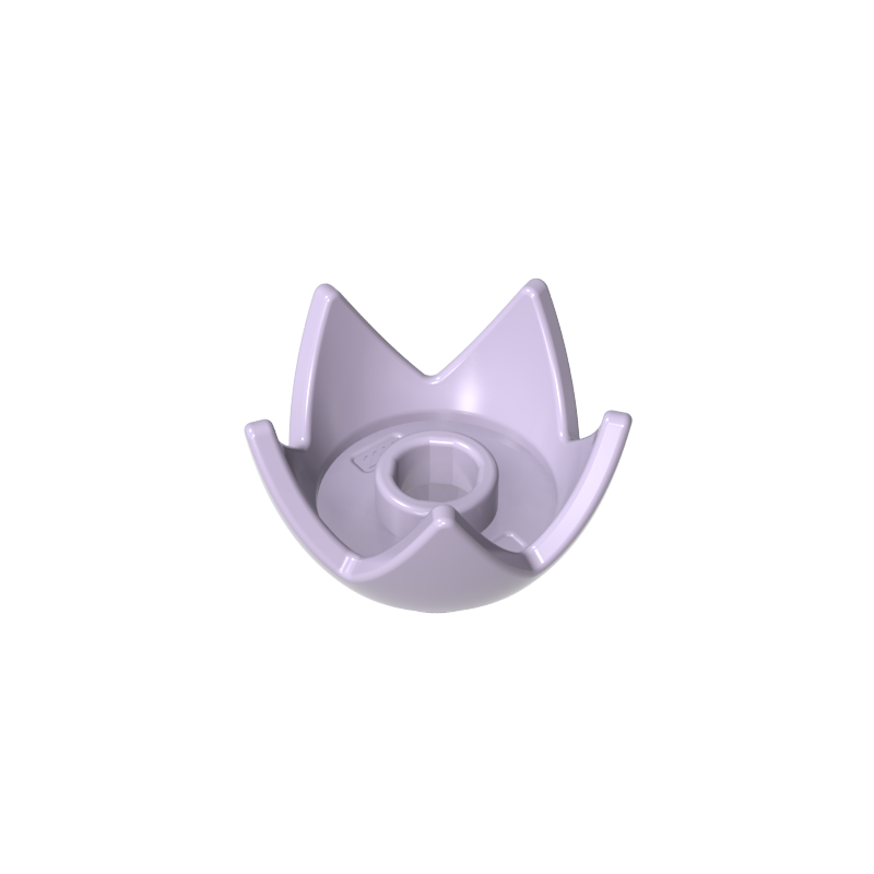 39262 | Headgear Crown Eggshell with 5 Points and Center Stud
