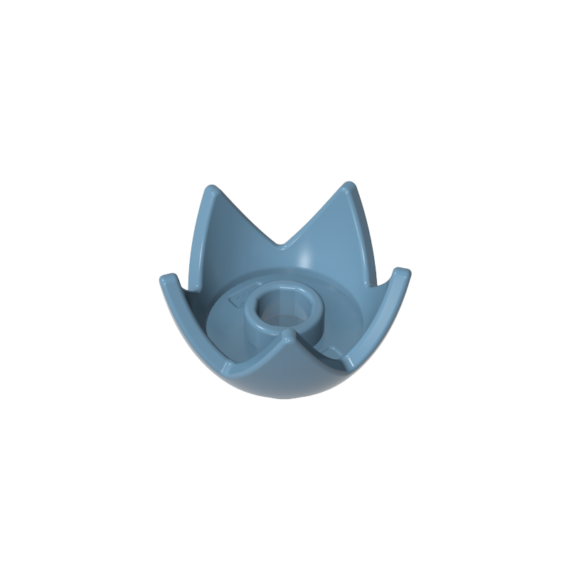 39262 | Headgear Crown Eggshell with 5 Points and Center Stud