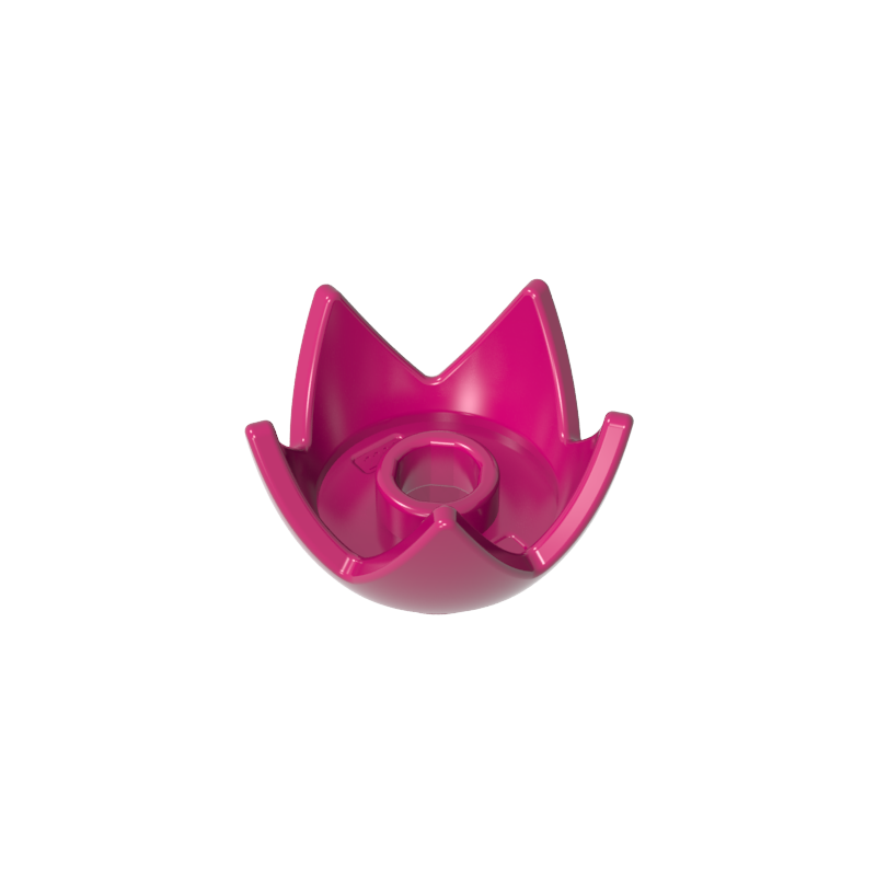 39262 | Headgear Crown Eggshell with 5 Points and Center Stud