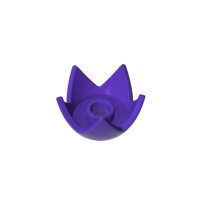 39262 | Headgear Crown Eggshell with 5 Points and Center Stud