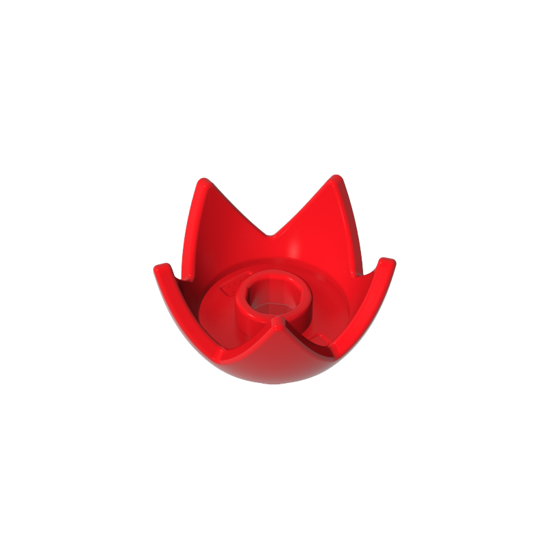 39262 | Headgear Crown Eggshell with 5 Points and Center Stud