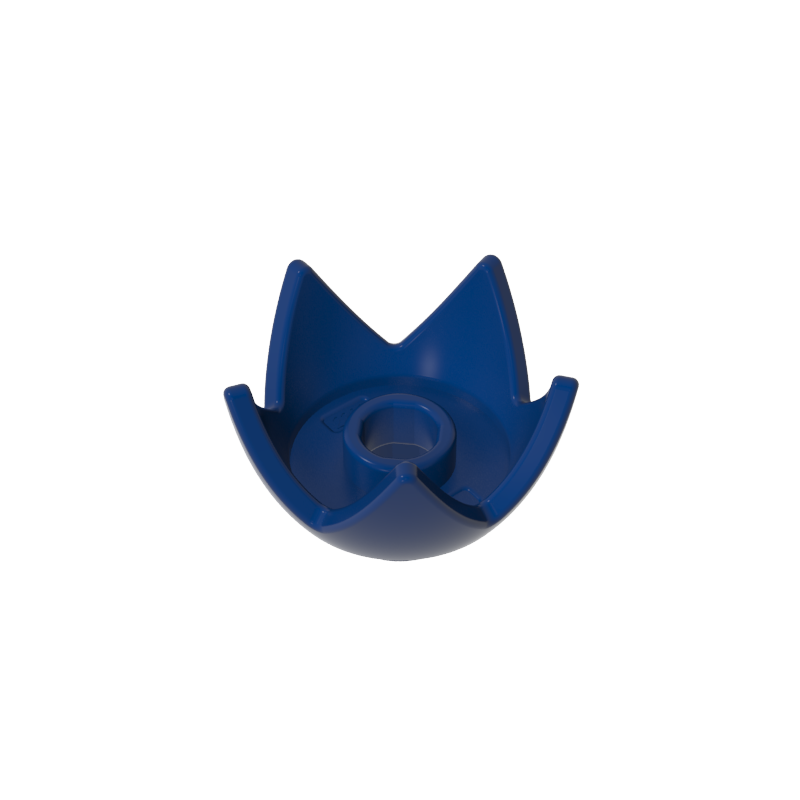 39262 | Headgear Crown Eggshell with 5 Points and Center Stud