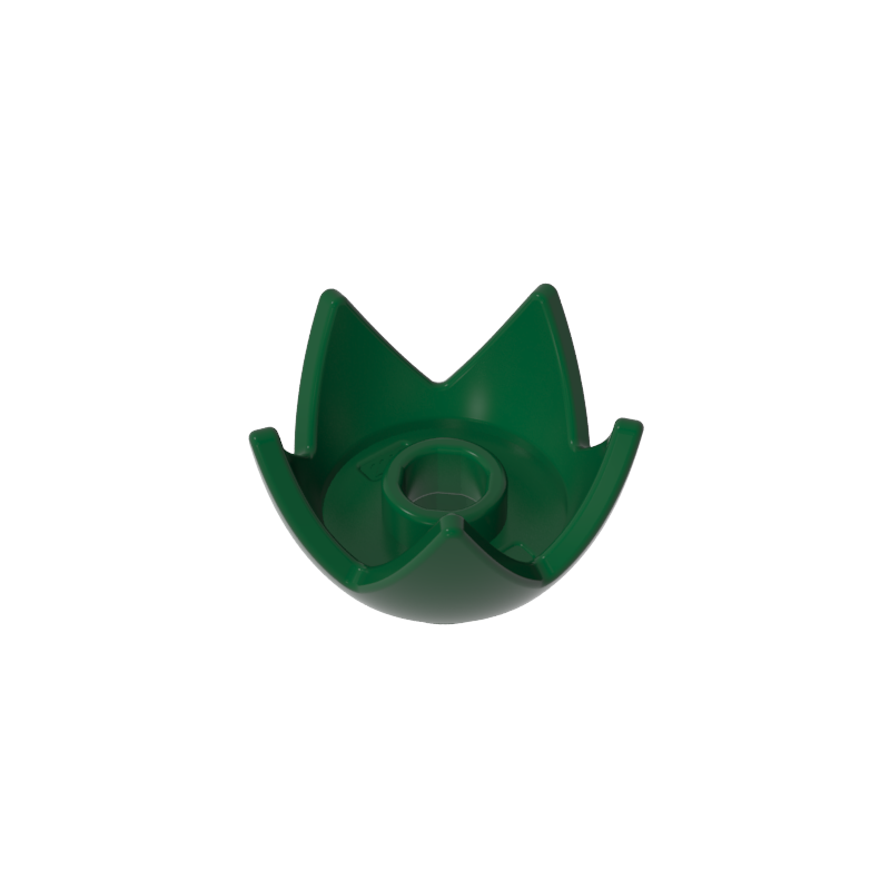 39262 | Headgear Crown Eggshell with 5 Points and Center Stud