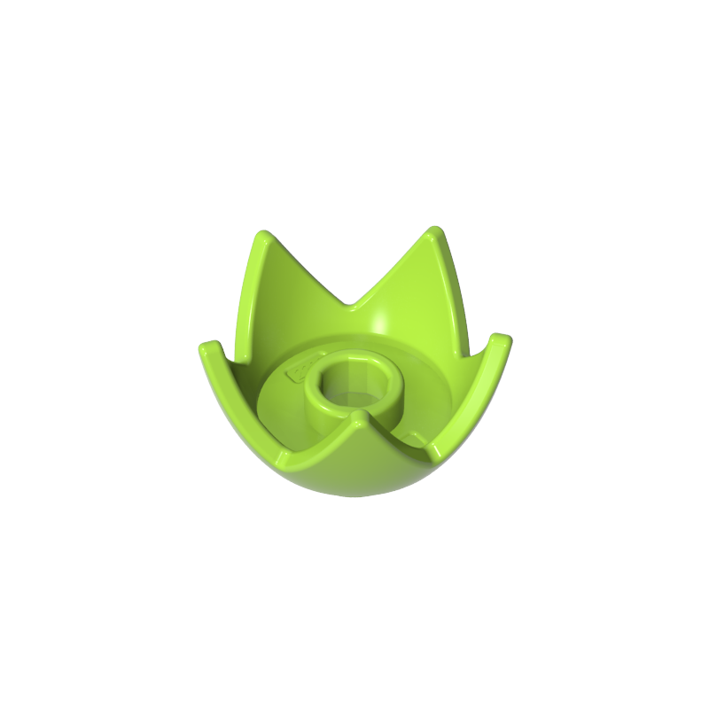39262 | Headgear Crown Eggshell with 5 Points and Center Stud