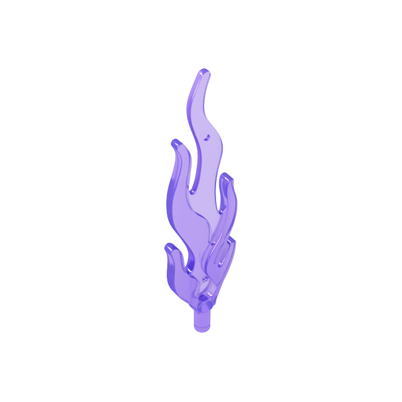 85959 | Wave Rounded Straight Large with Bar End (Flame)