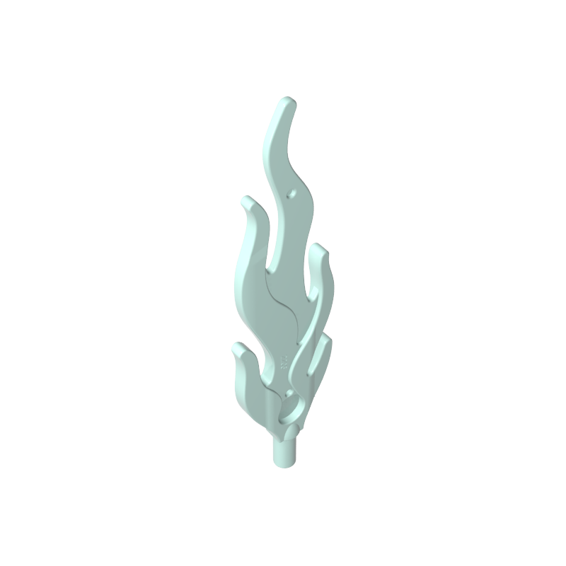 85959 | Wave Rounded Straight Large with Bar End (Flame)