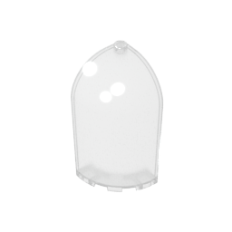 6059 | Panel 3 x 3 x 6 Corner Convex with Curved Top