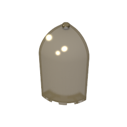 6059 | Panel 3 x 3 x 6 Corner Convex with Curved Top