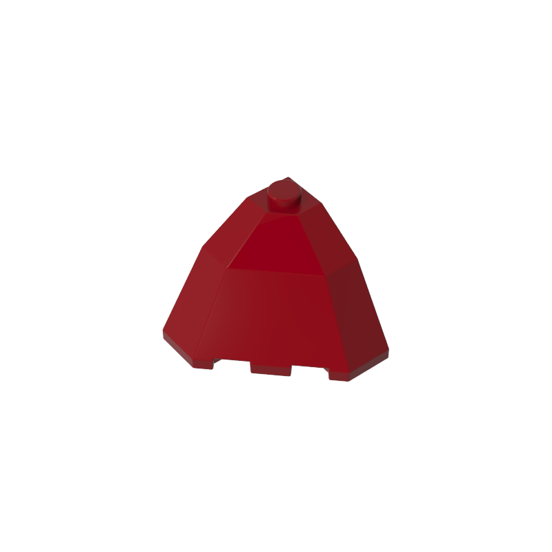 2463 | Brick, Modified Facet 3 x 3 x 2 Top