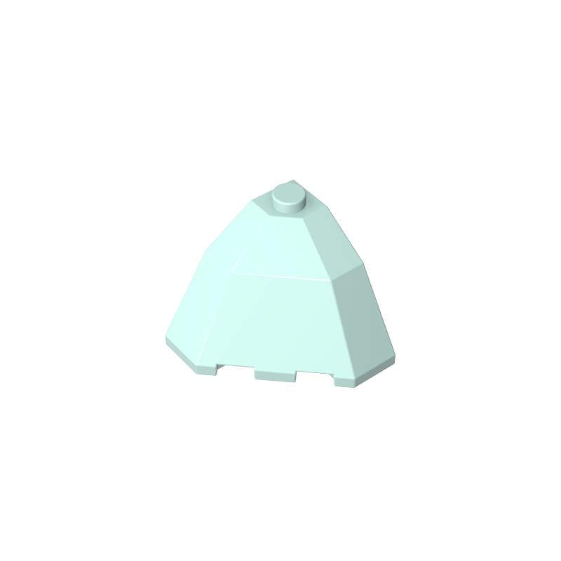 2463 | Brick, Modified Facet 3 x 3 x 2 Top