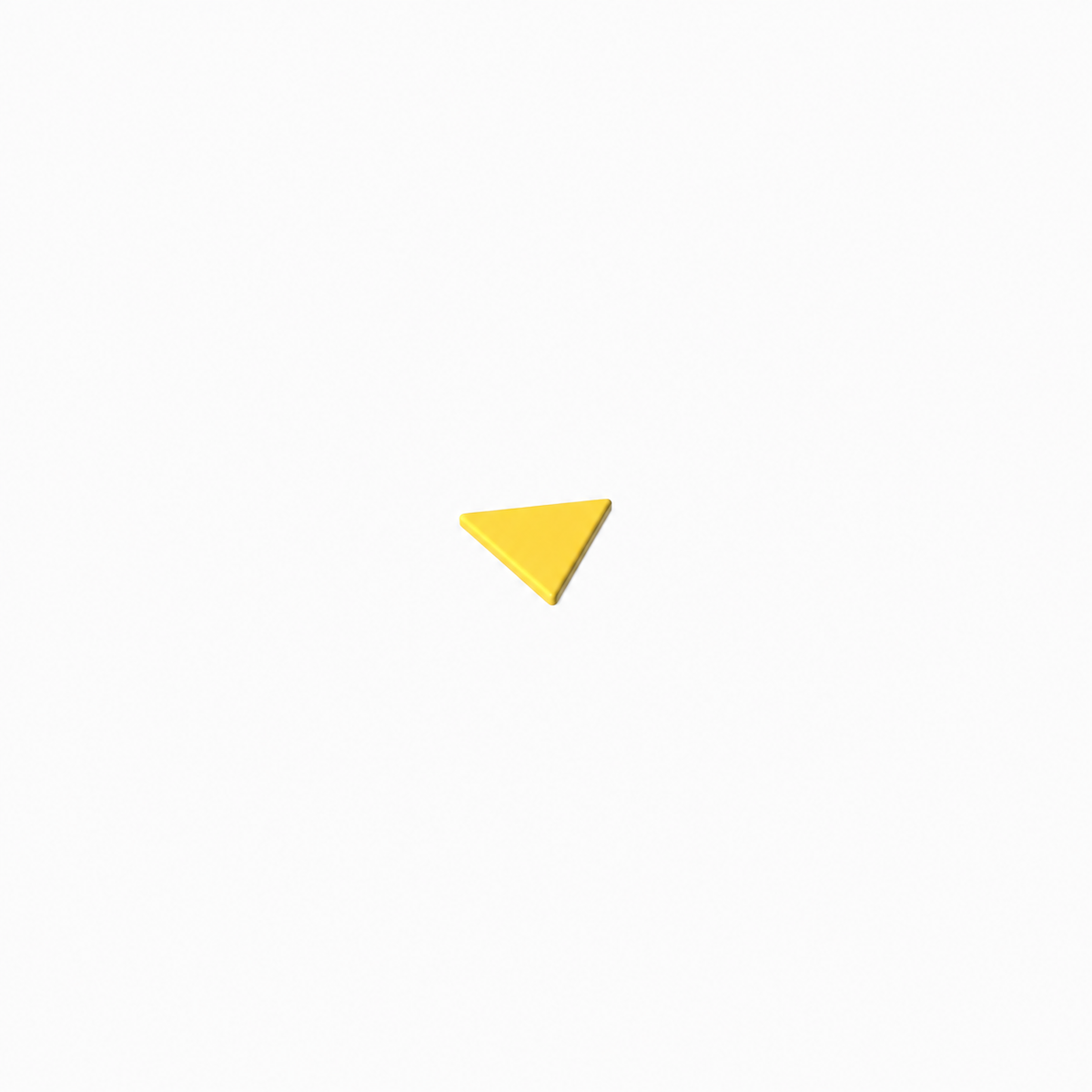 30259a | Road Sign 2 x 2 Triangle with Clip