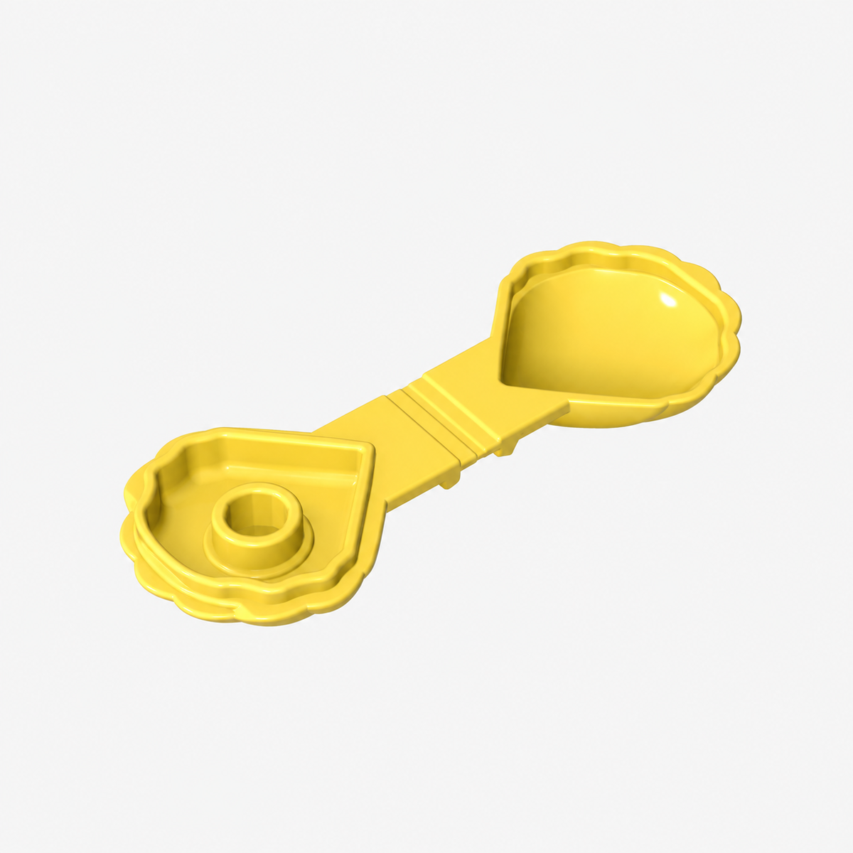 30218 | Clam Shell, Folding - Continuous Scalloped Inner Lip