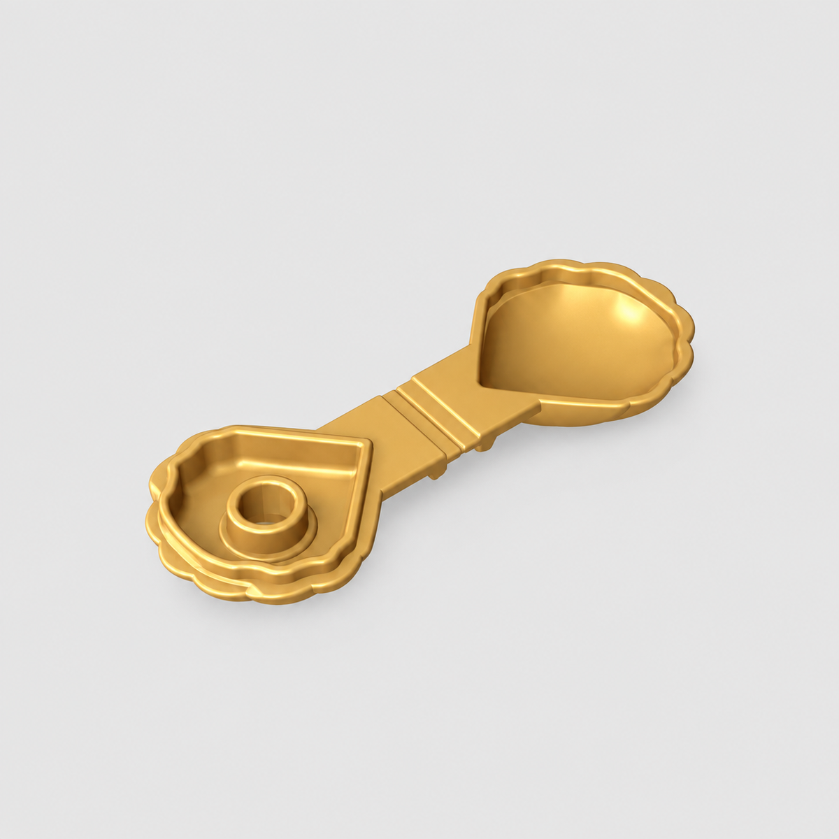 30218 | Clam Shell, Folding - Continuous Scalloped Inner Lip