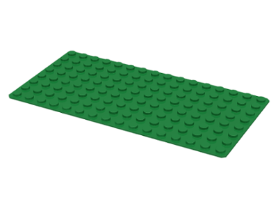 3865 | Baseplate 8 x 16 | PartsBricks