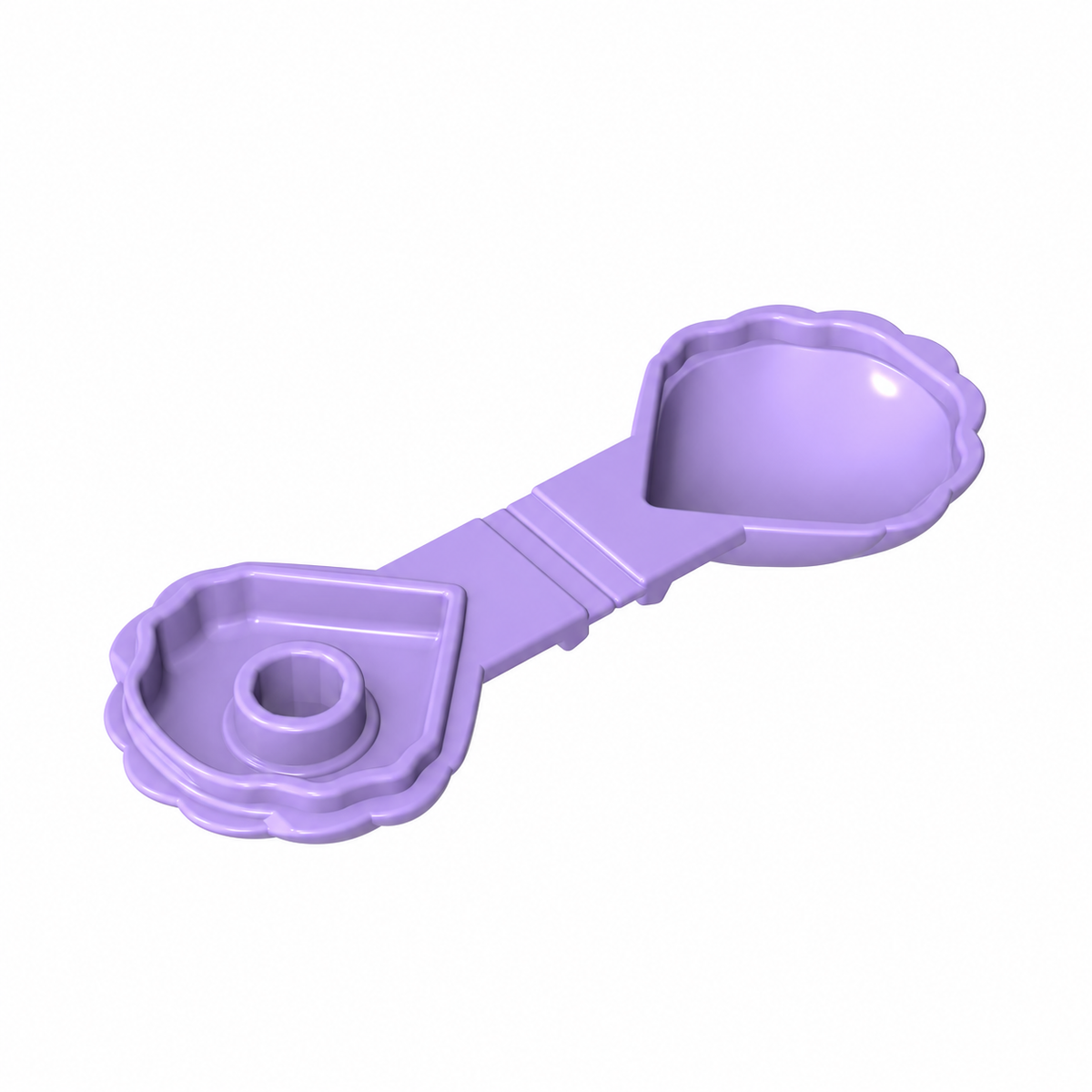 30218 | Clam Shell, Folding - Continuous Scalloped Inner Lip