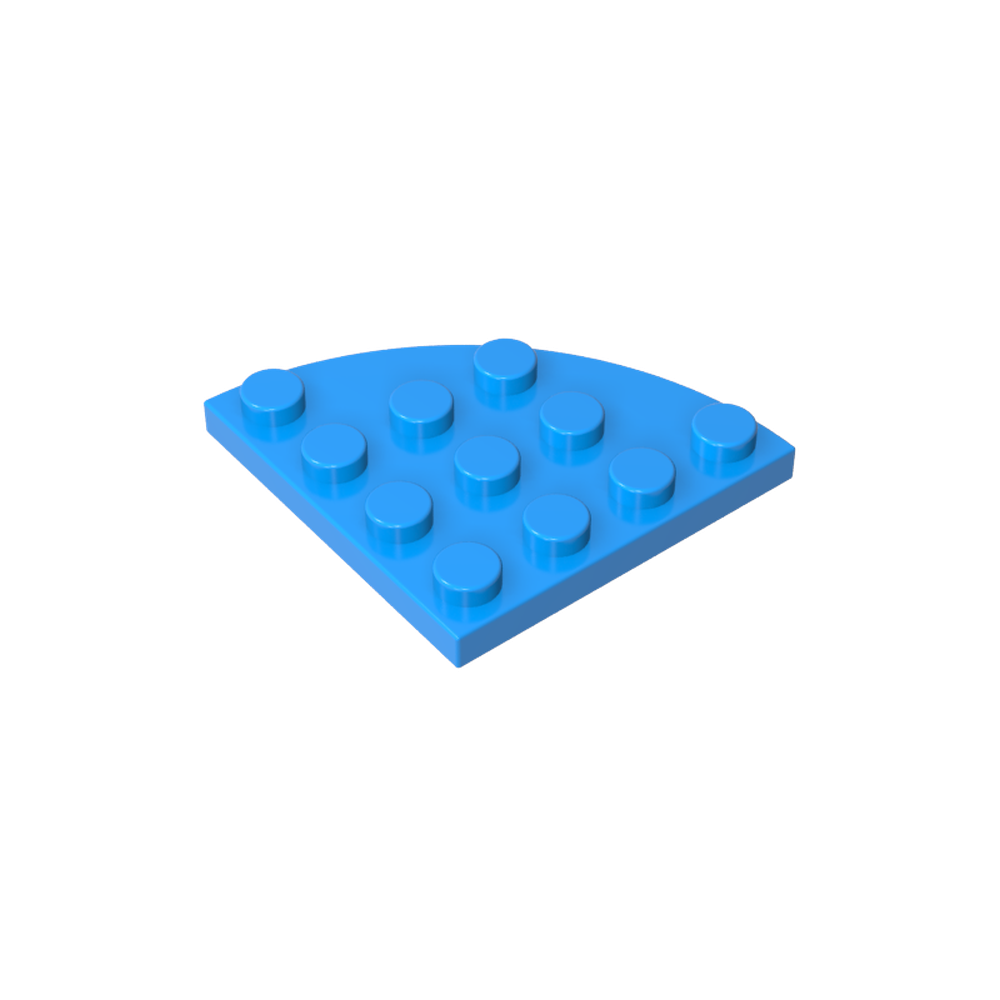 30565 | Plate, Round Corner 4 x 4