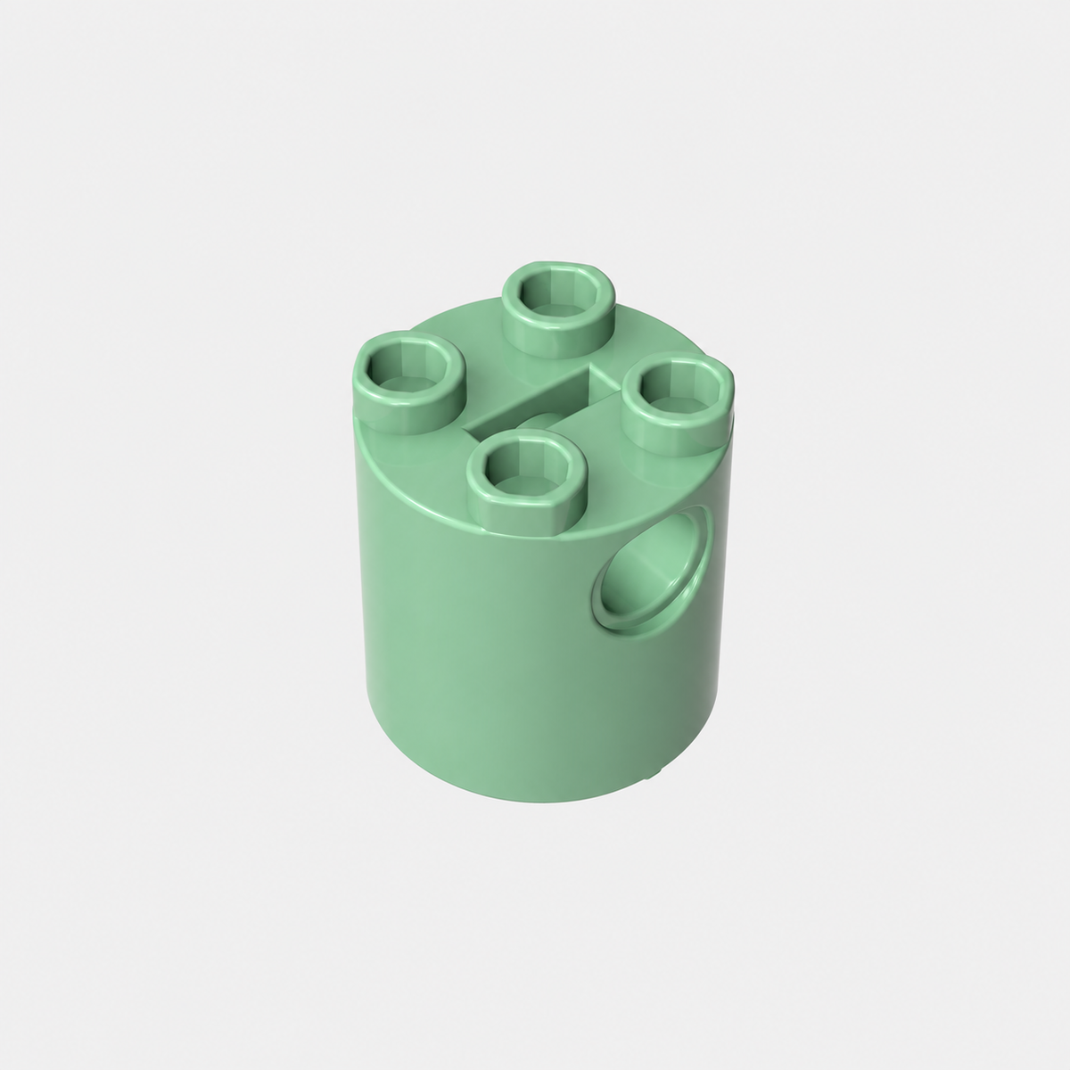 30361a | Brick, Round 2 x 2 x 2 Robot Body - without Bottom Axle Holder