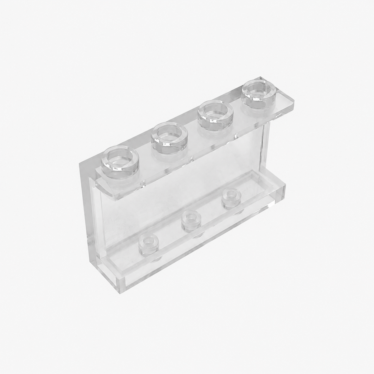 14718 | Panel 1 x 4 x 2 with Side Supports - Hollow Studs