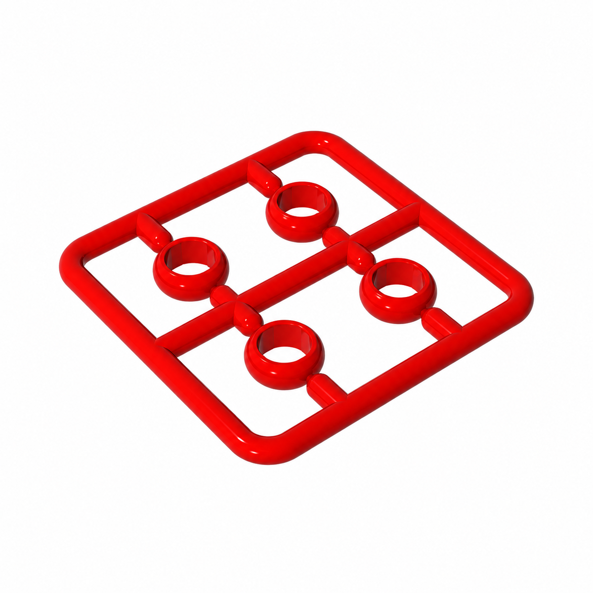 11010 | Figure, Utensil Ring 1 x 1 , 4 on Sprue