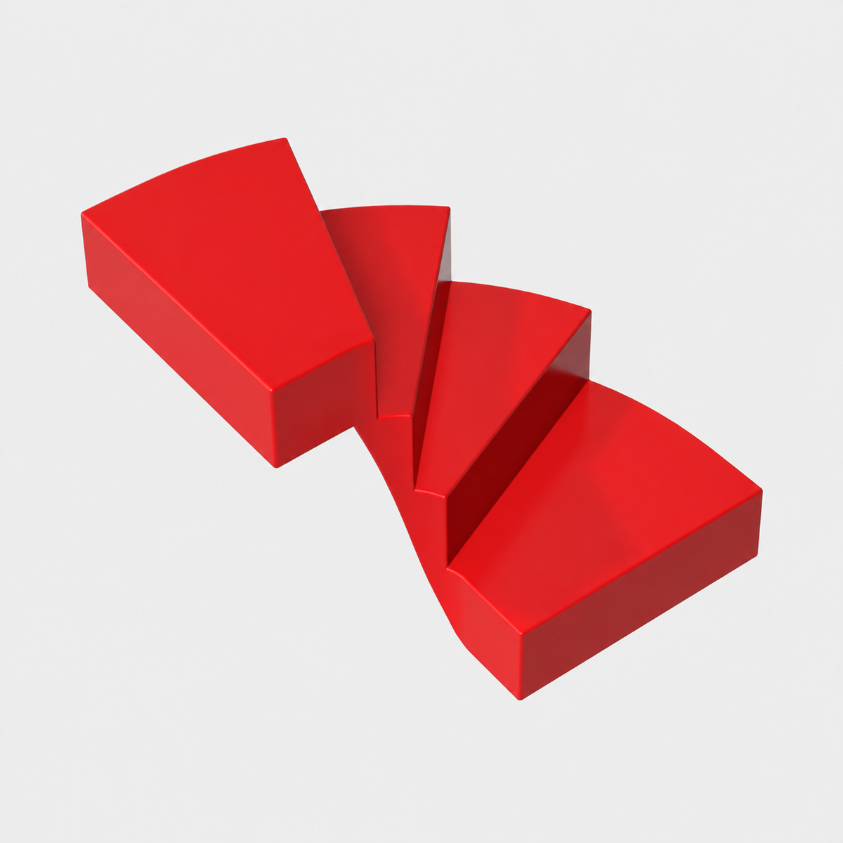 28466 | Stairs 6 x 6 x 4 Curved