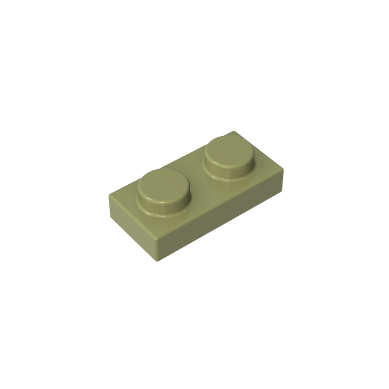 3023b | Plate 1 x 2