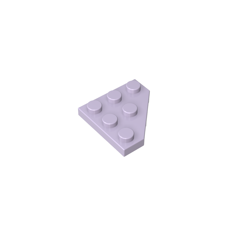 2450 | Wedge, Plate 3 x 3 Cut Corner