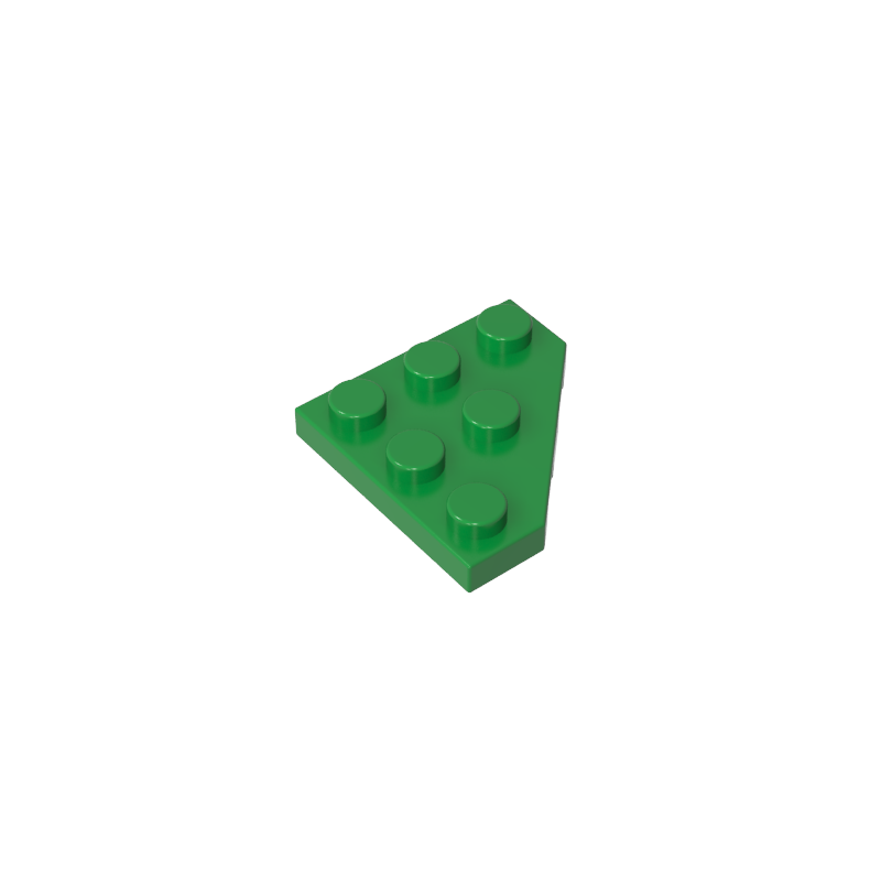 2450 | Wedge, Plate 3 x 3 Cut Corner