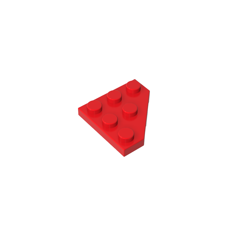 2450 | Wedge, Plate 3 x 3 Cut Corner