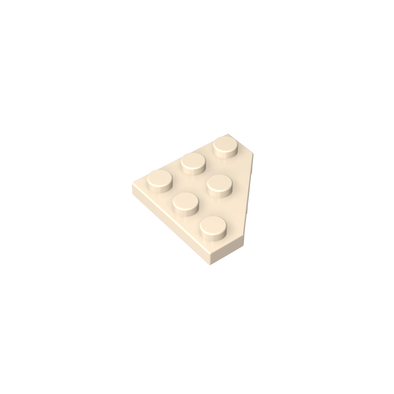 2450 | Wedge, Plate 3 x 3 Cut Corner