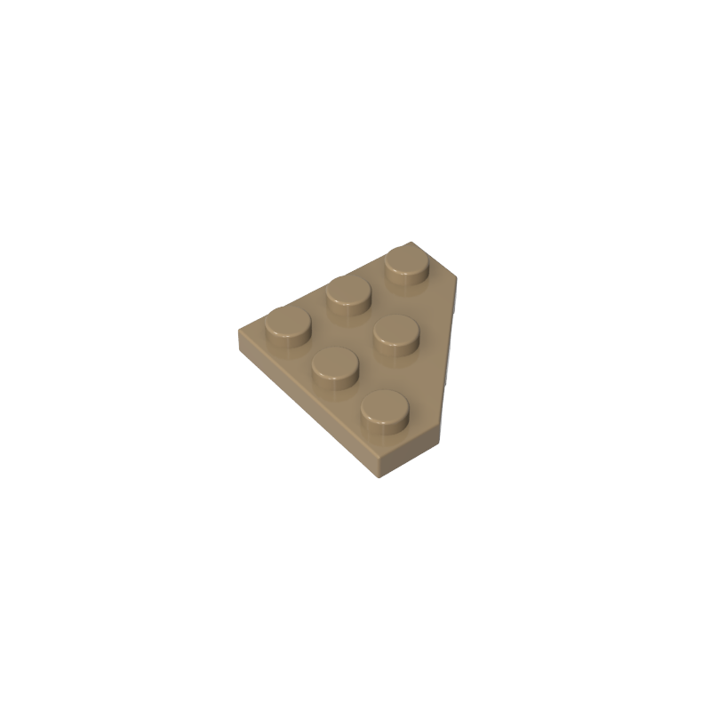 2450 | Wedge, Plate 3 x 3 Cut Corner