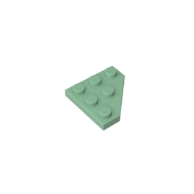 2450 | Wedge, Plate 3 x 3 Cut Corner
